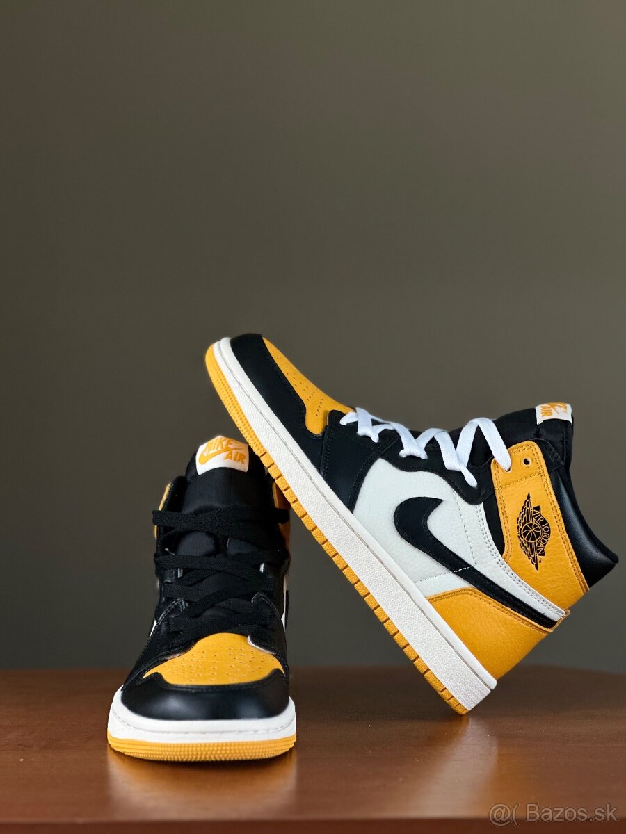 Nike Air Jordan 1 yellow black  38