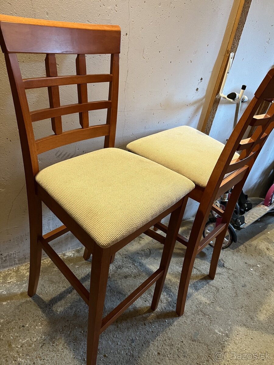 Barové stoličky čerešňa