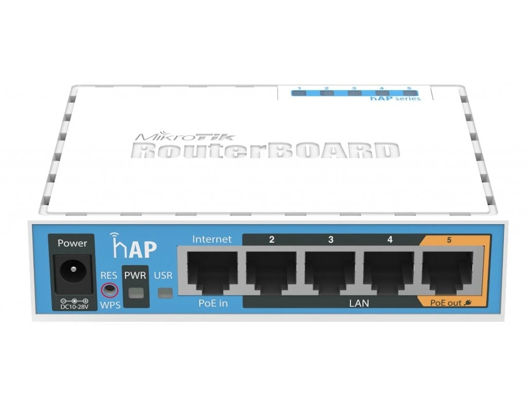 Predám Mikrotik RouterBOARD RB951Ui-2n hAP 2.4Ghz 802.11n