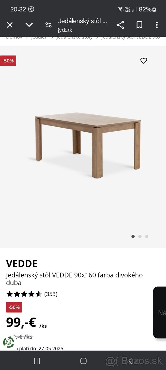 Predám stôl
