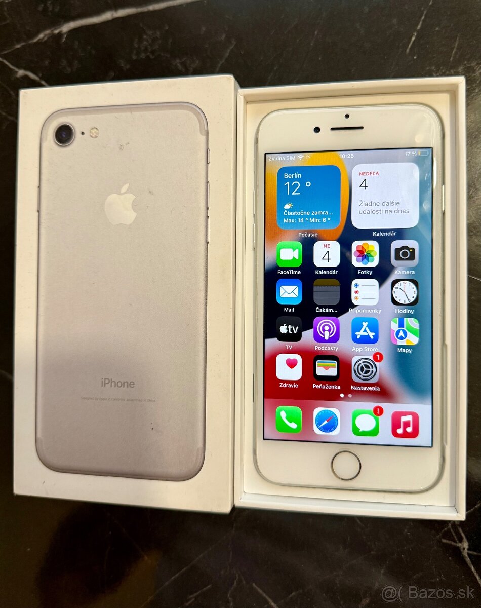 Apple iphone 7, white, 32gb