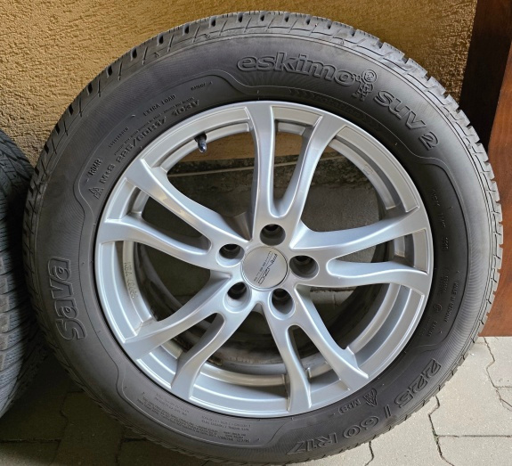Na predaj: 17" elektróny ANZIO + zimné pneumatiky + TPMS