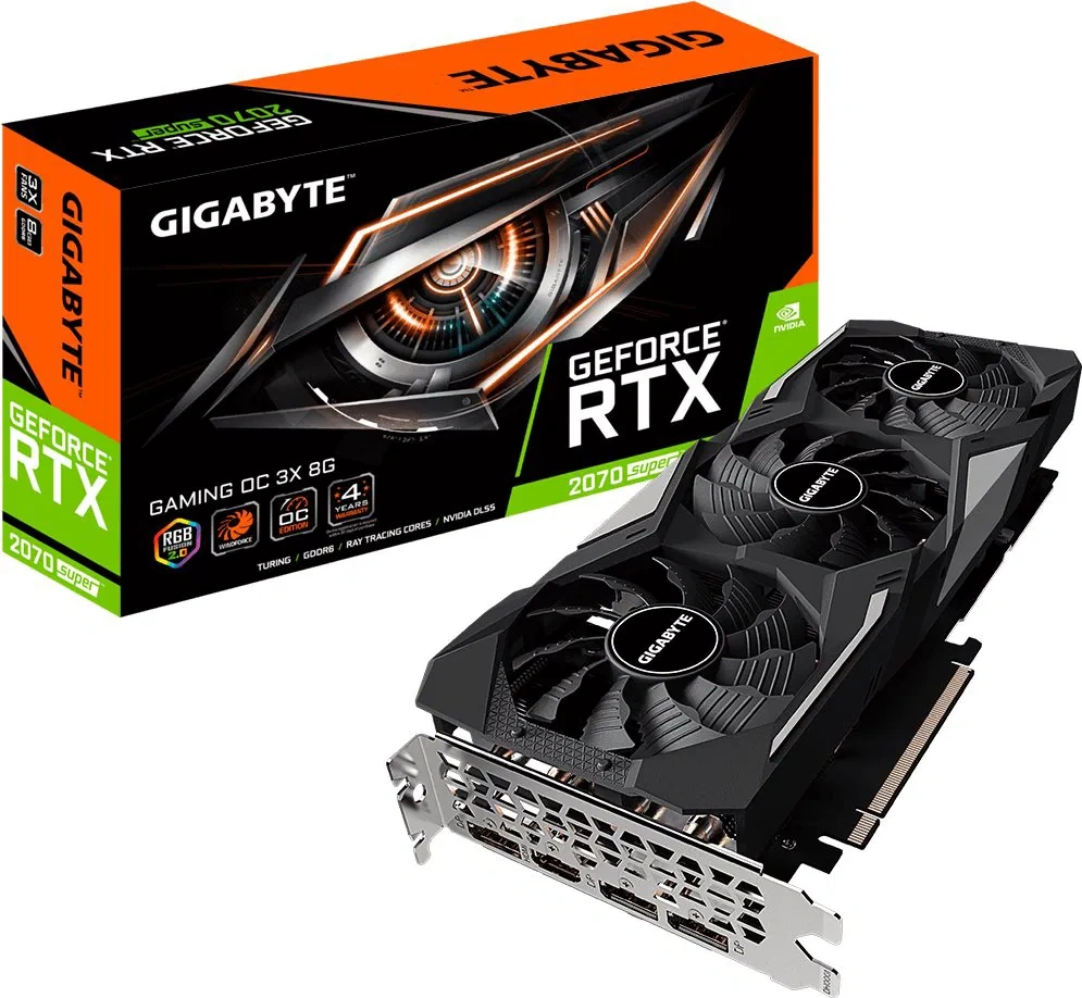 GIGABYTE GeForce RTX 2070 SUPER GAMING OC 3X 8G
