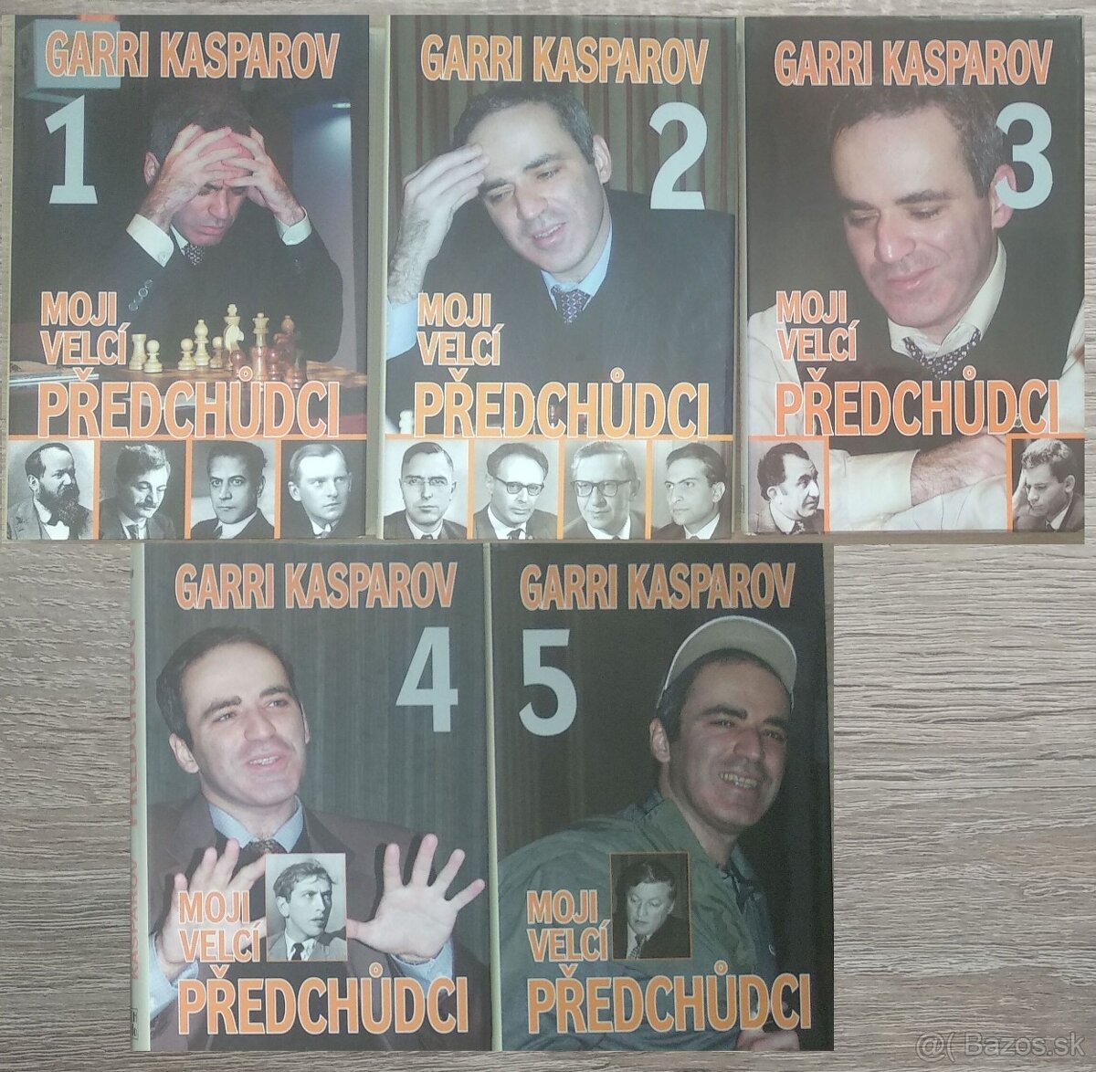 Kasparov - Moji velcí předchůdci 1-5