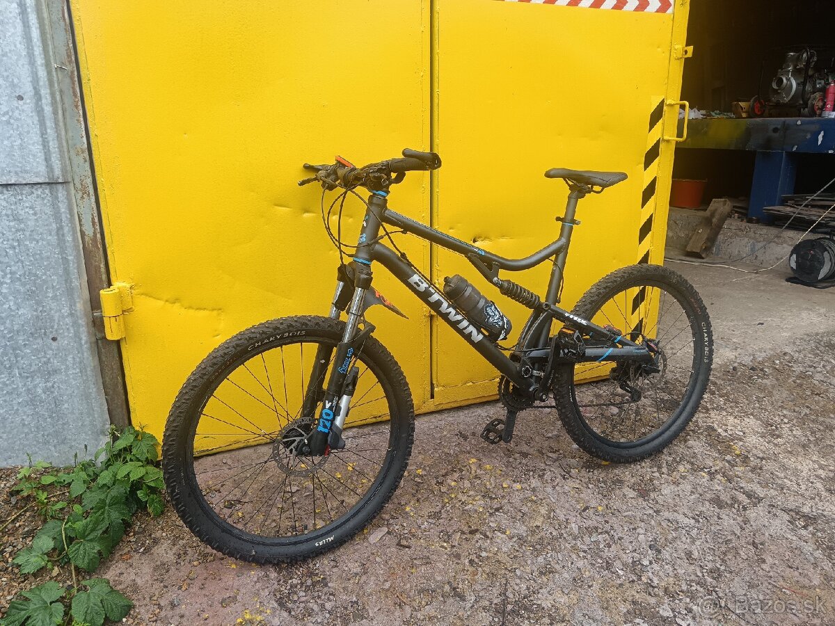 PREDÁM CELOODPRUŽENY HORSKÝ BICYKEL B-TWIN