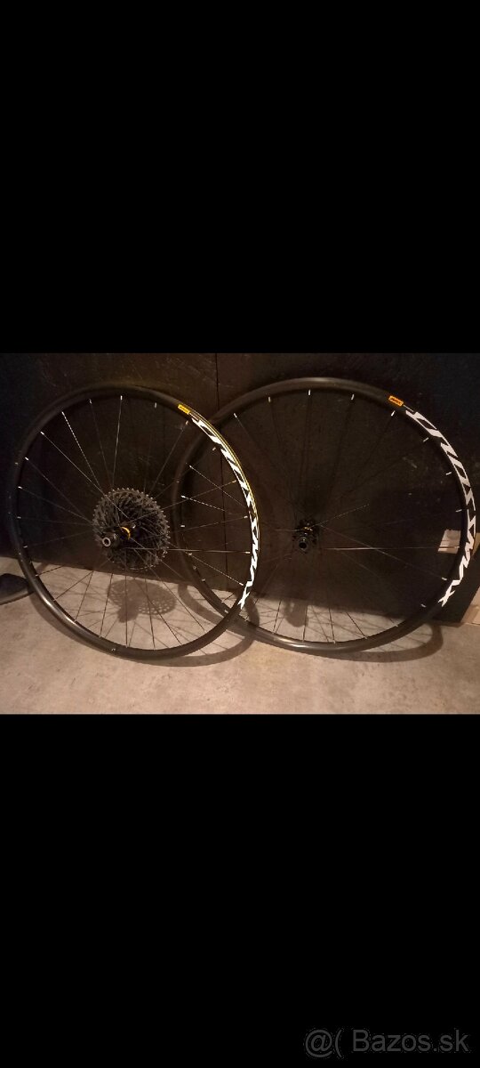 Kolesá AL 29" mavic crossmax