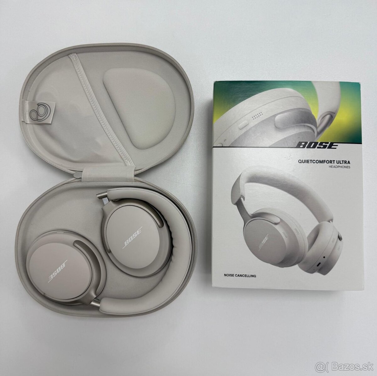 BOSE QuietComfort Ultra – Light White (bezdrôtové slúchadlá)