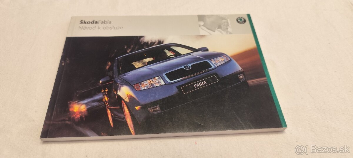 ŠKODA FABIA 1 - příručka - návod k obsluze