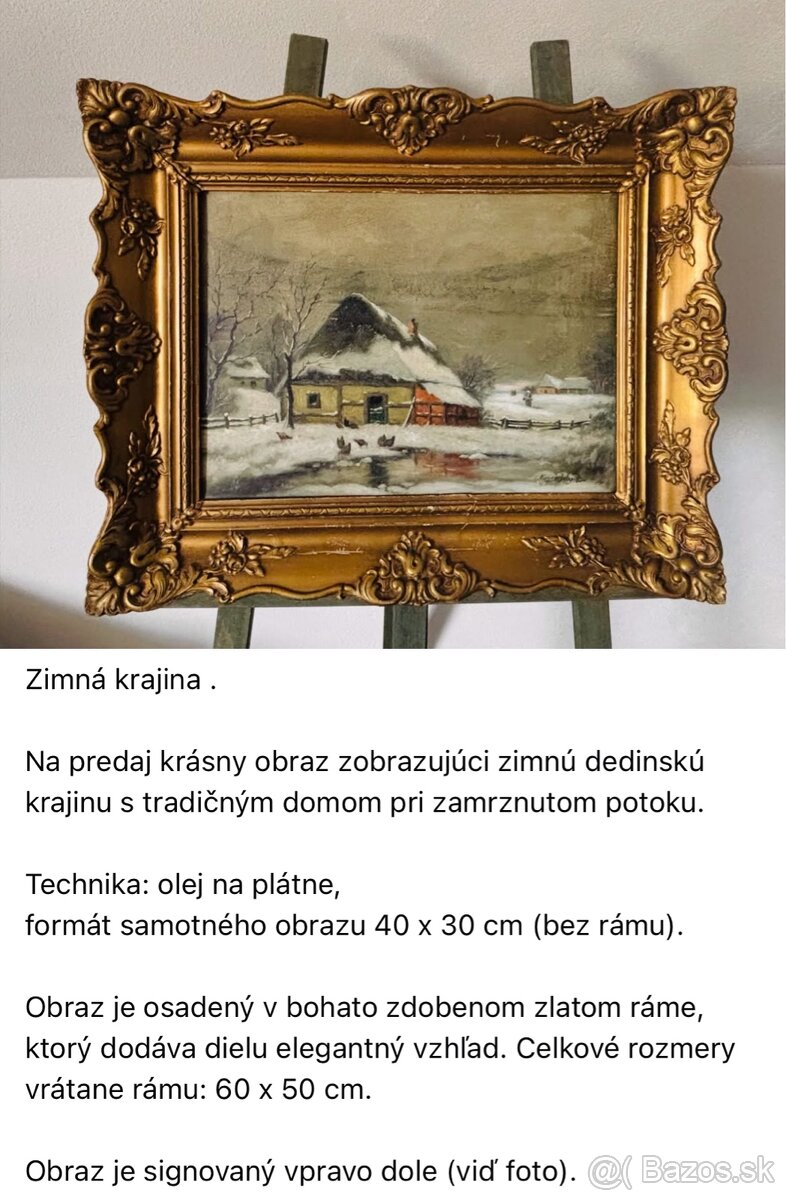 Starozitné obrazy