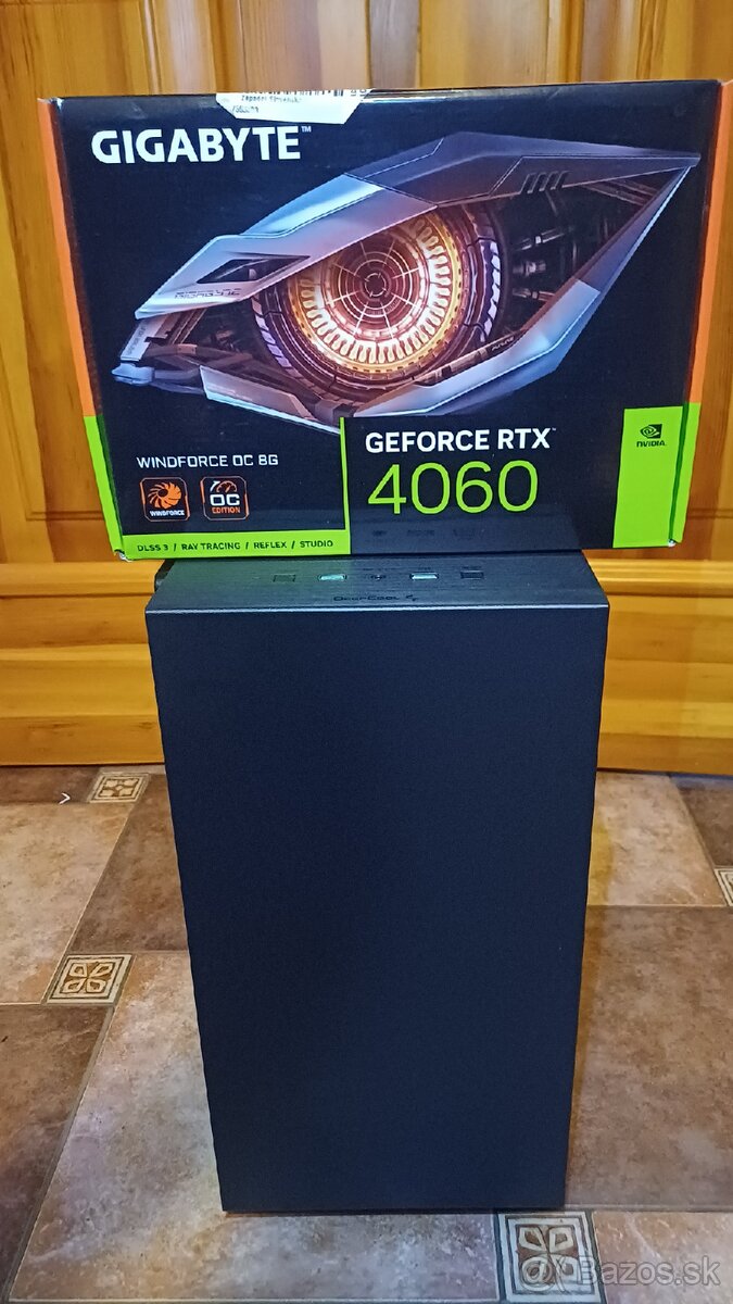 Herný PC - R5 3600,RTX 4060 8GB,16GB RAM