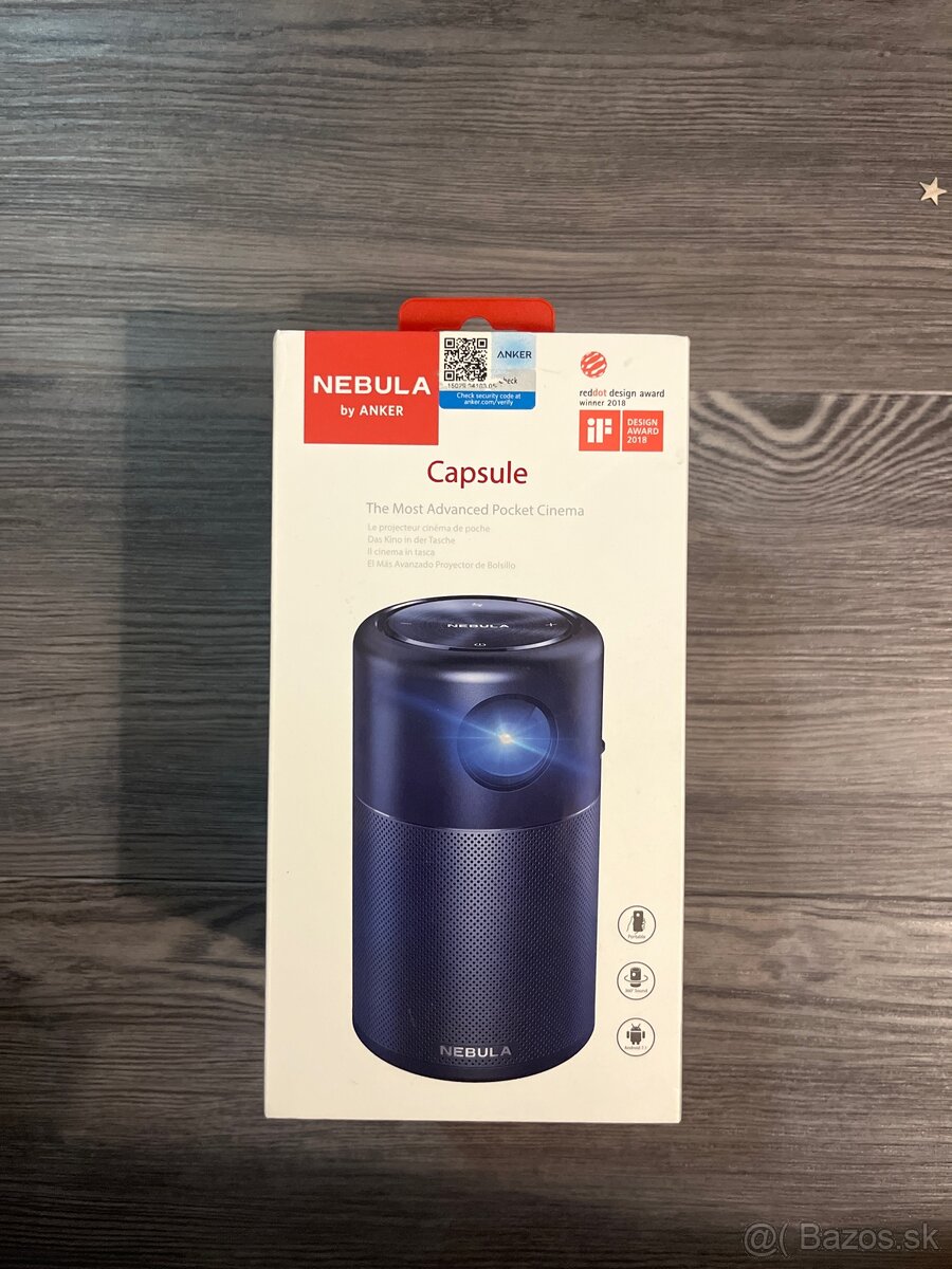 Projektor nebula capsule