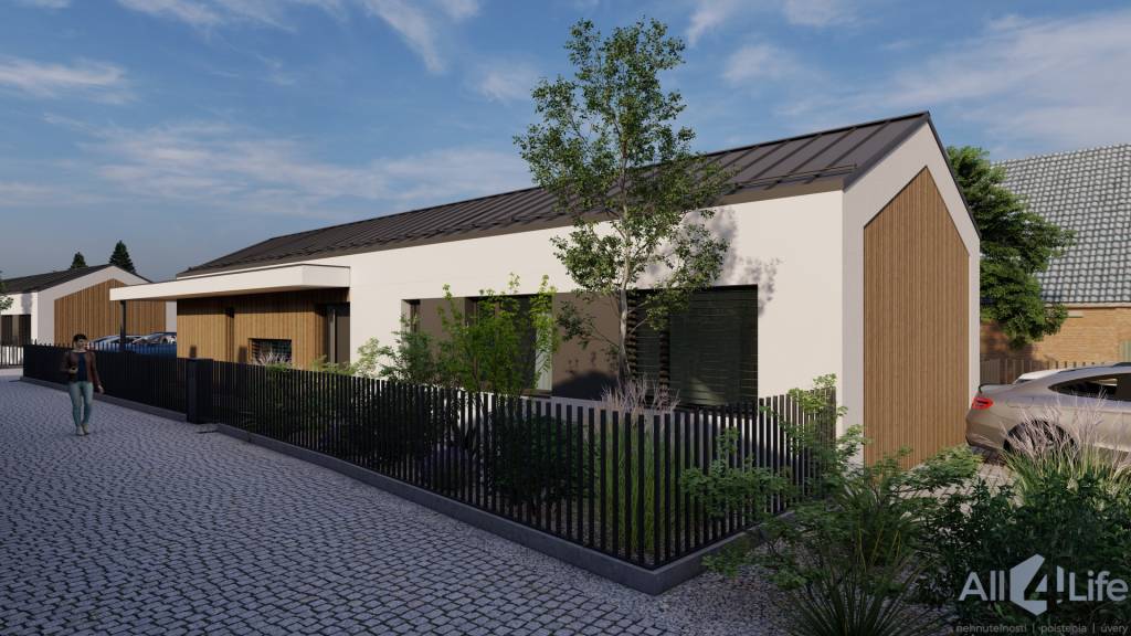 3i. novostavba rodinného domu v obci Krakovany RD č.1