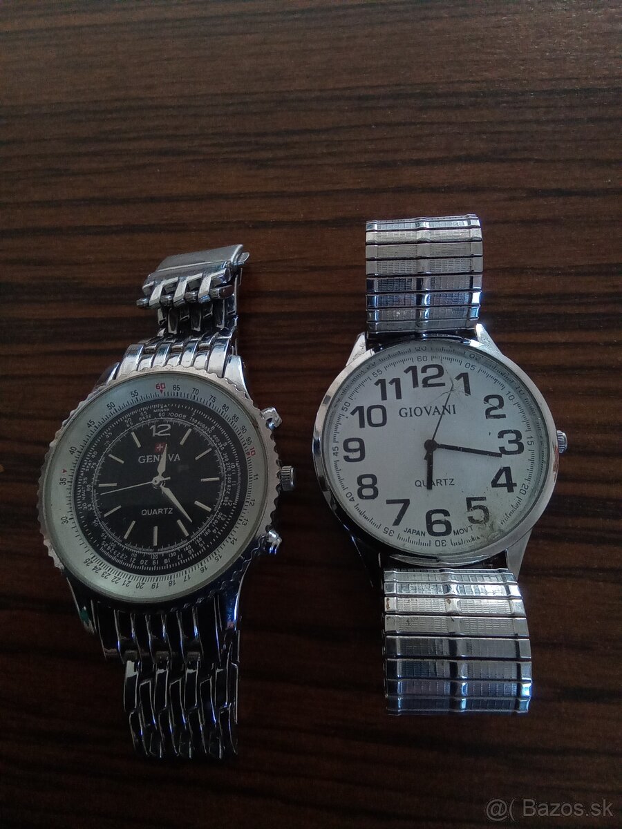 Pánske náramkové hodinky Geneva a  Giovani Quartz