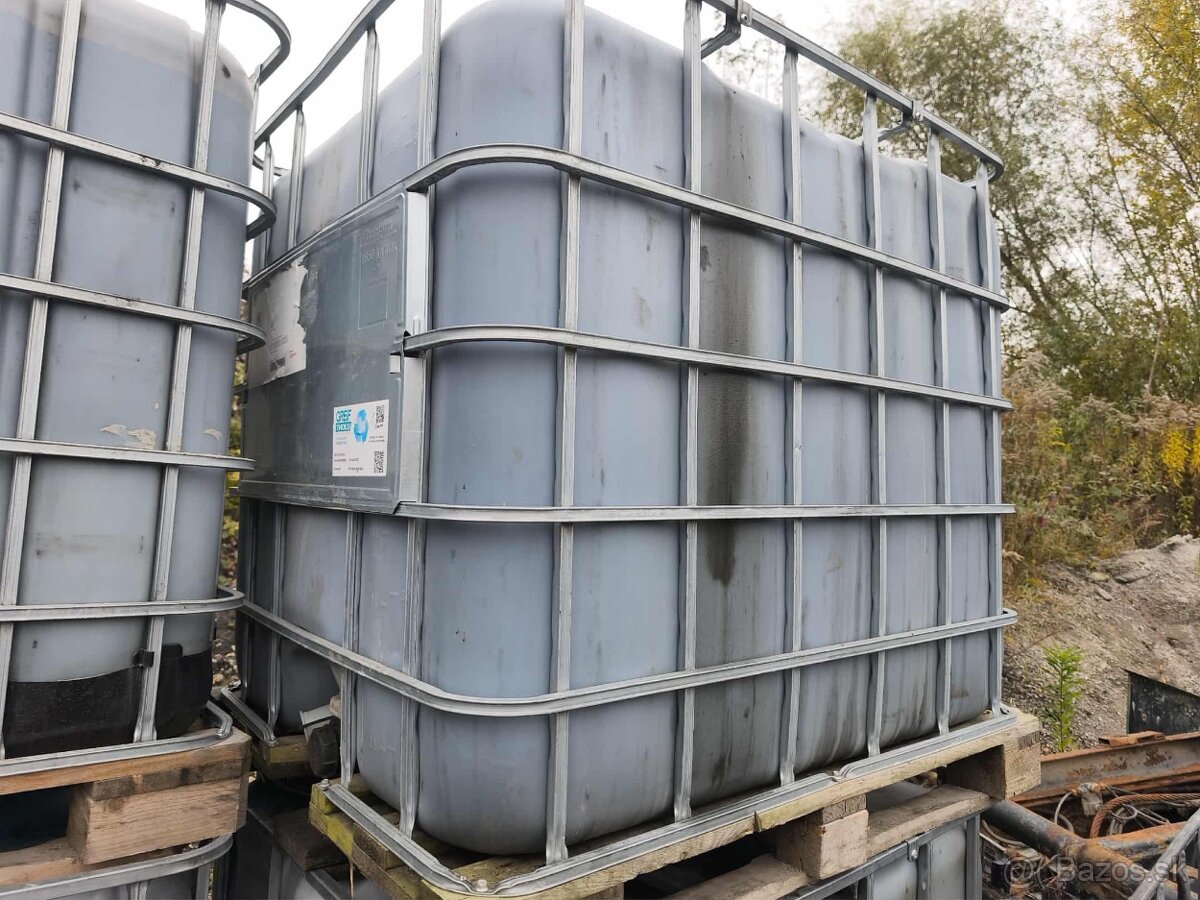 Predám olej na kúrenie 1000l v ibc nádobe