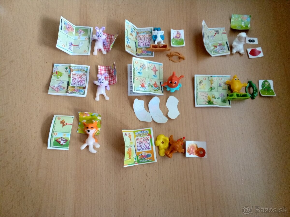 Veľkonočné a vianočné kinder figúrky
