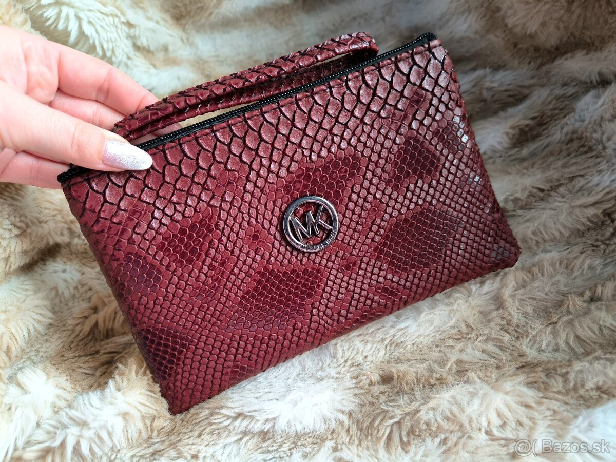 Dámska kozmetická taška MK - python