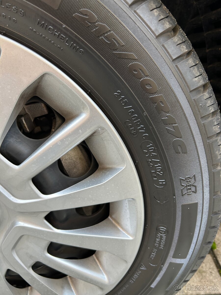 Letné pneumatiky Michelin Agilis+ 215/60/r17C 2025