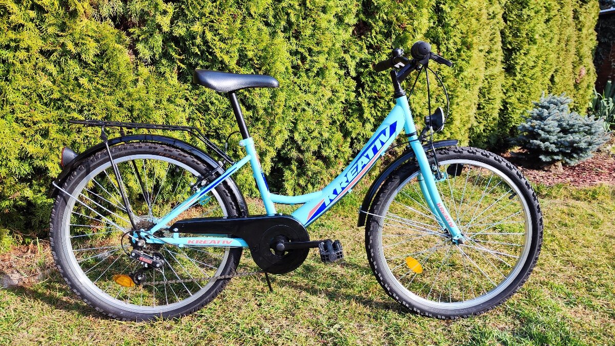 Predám junior bicykel 24´ značky Kreativ
