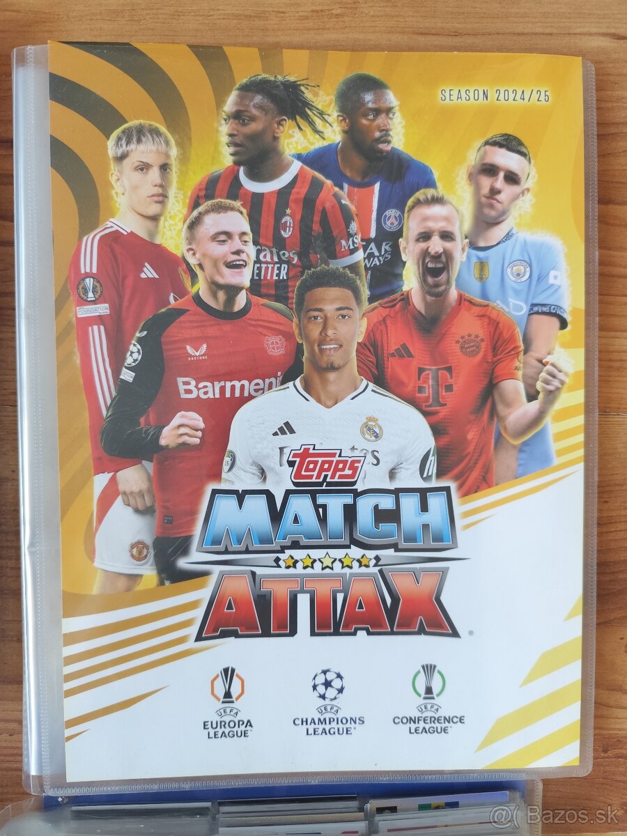 Futbalové kartičky Match Attax 2024/25