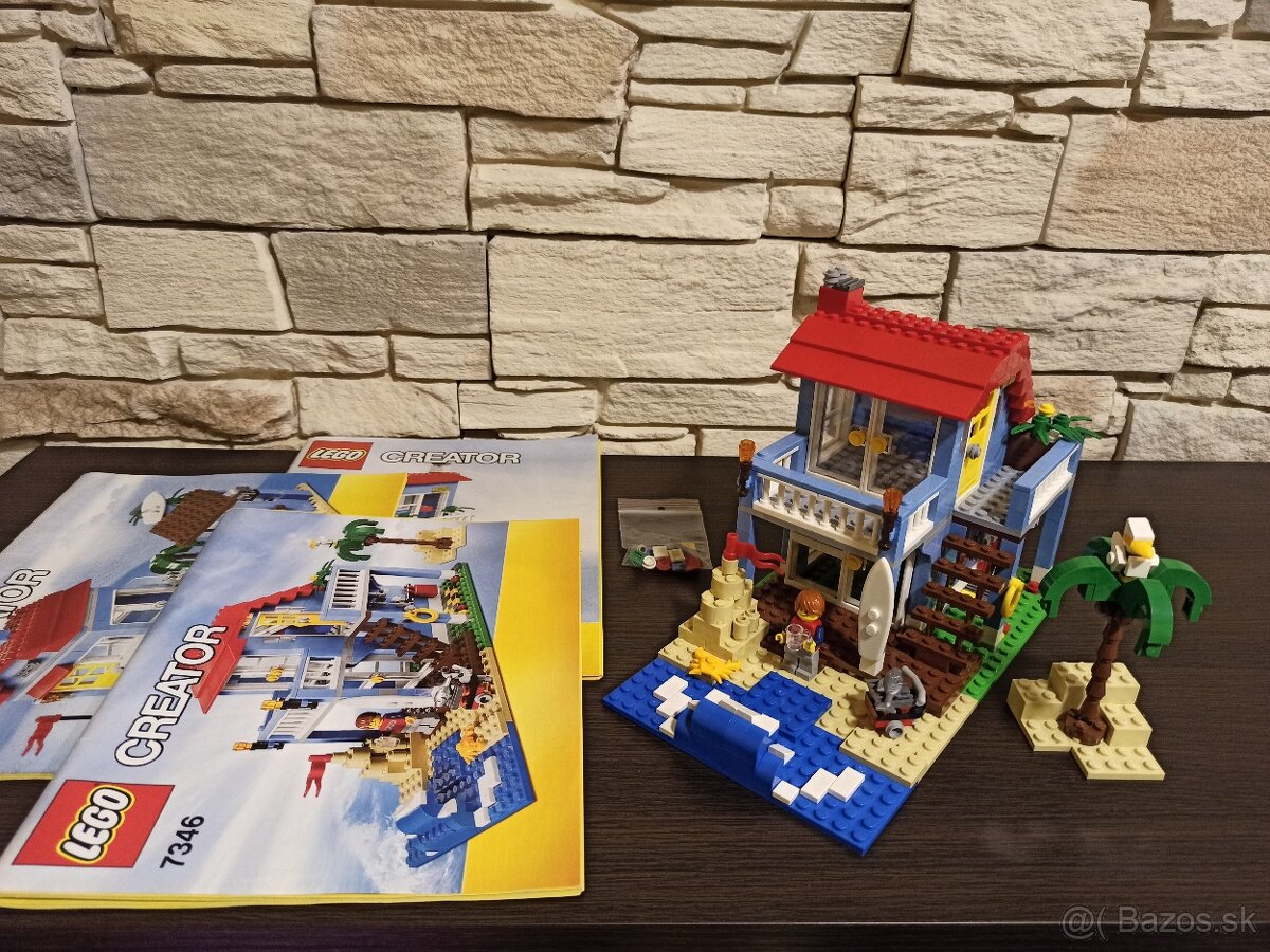 Lego 7346 dům 3 v 1 - plážový domek.