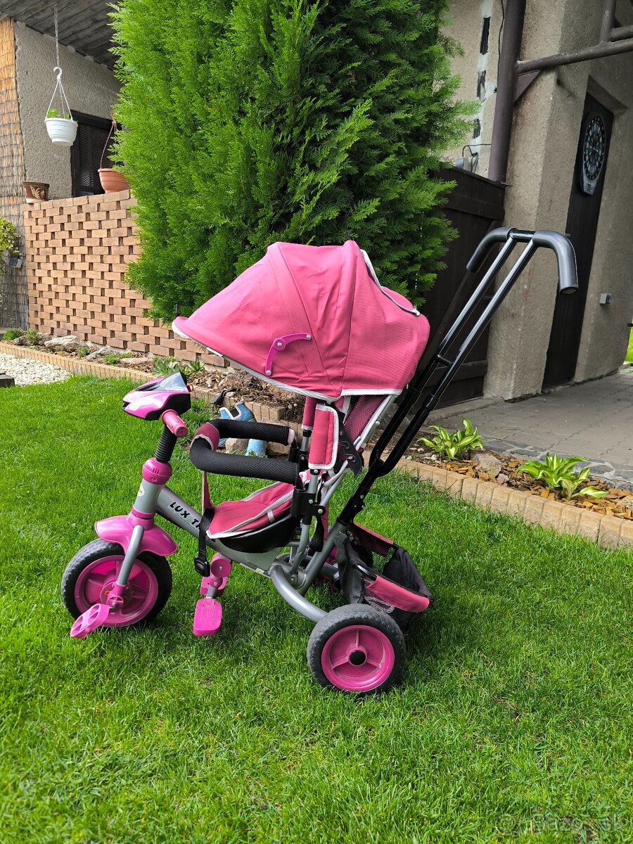 Trojkolka Lux Trike fialová