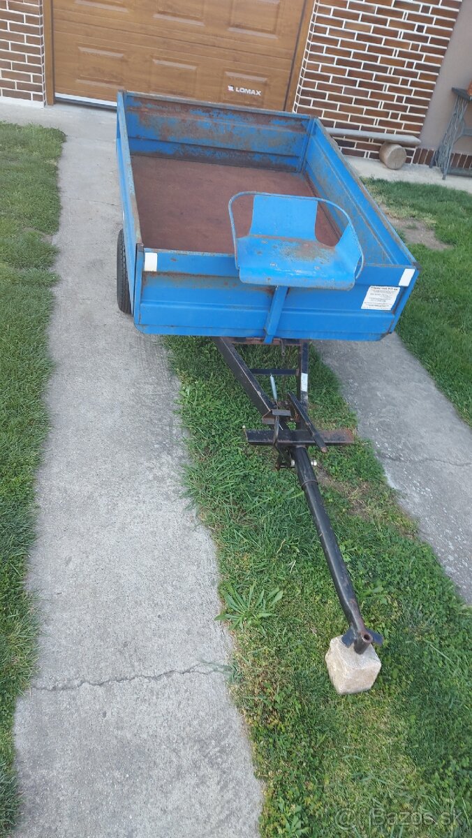 Prívesný vozík PVT400 tera vari agzat malotraktor