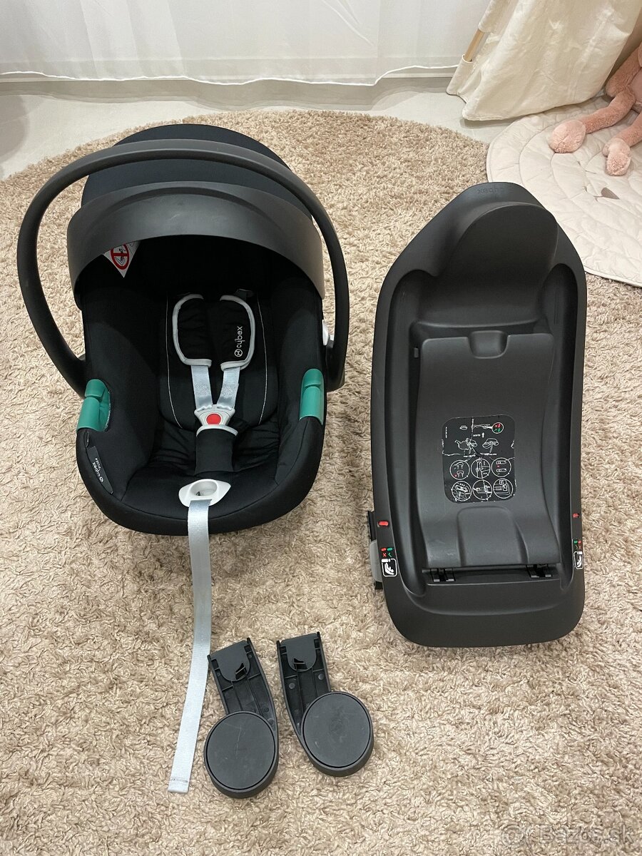 Cybex Aton B2 i-Size vajíčko + základňa + nastavce na kočík