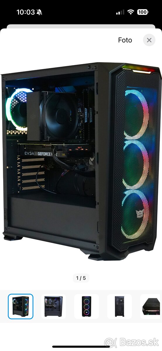 Alza GameBox Core RTX3060 Ti+