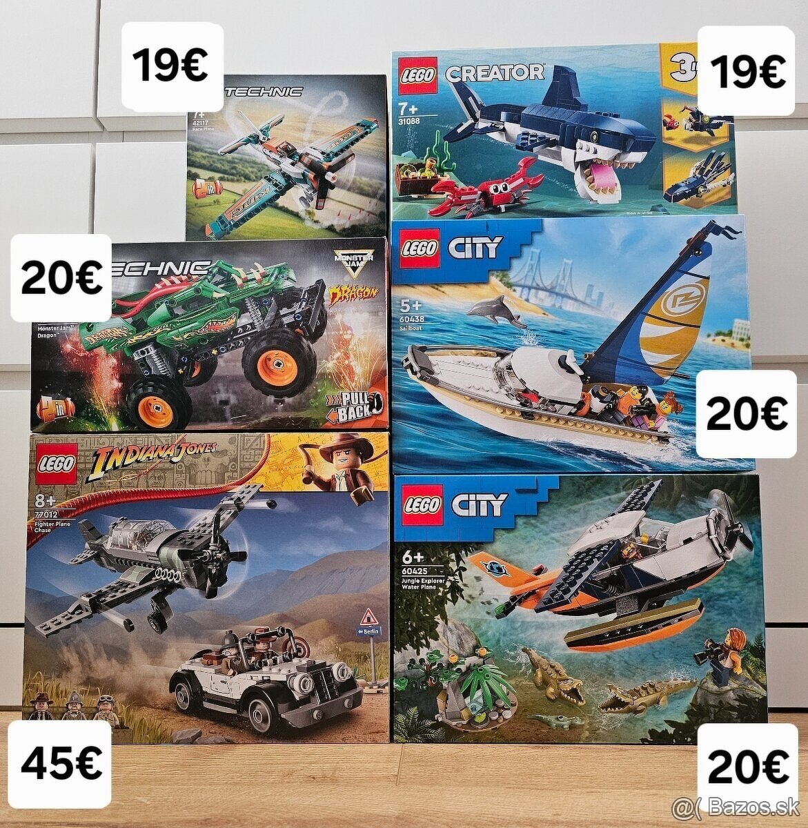 NOVÉ LEGO SETY TECHNIC A CITY, CREATOR