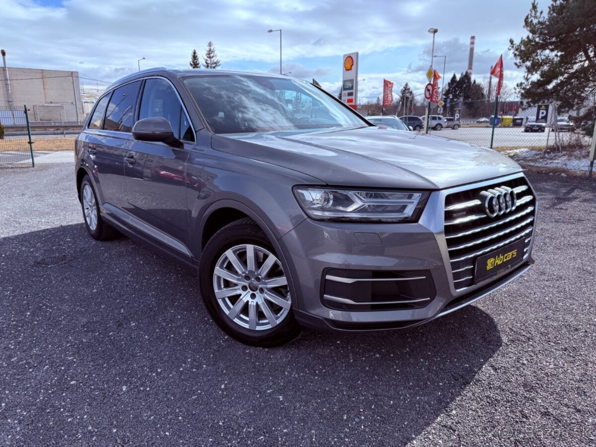 Audi Q7 3.0 TDI quattro, r.v. 2016, 160 kW, 7miestne
