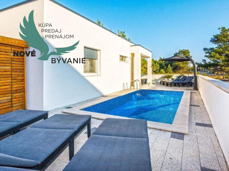 Luxusná novostavba 2x apartmán s bazénom, Chorvátsko - Vir
