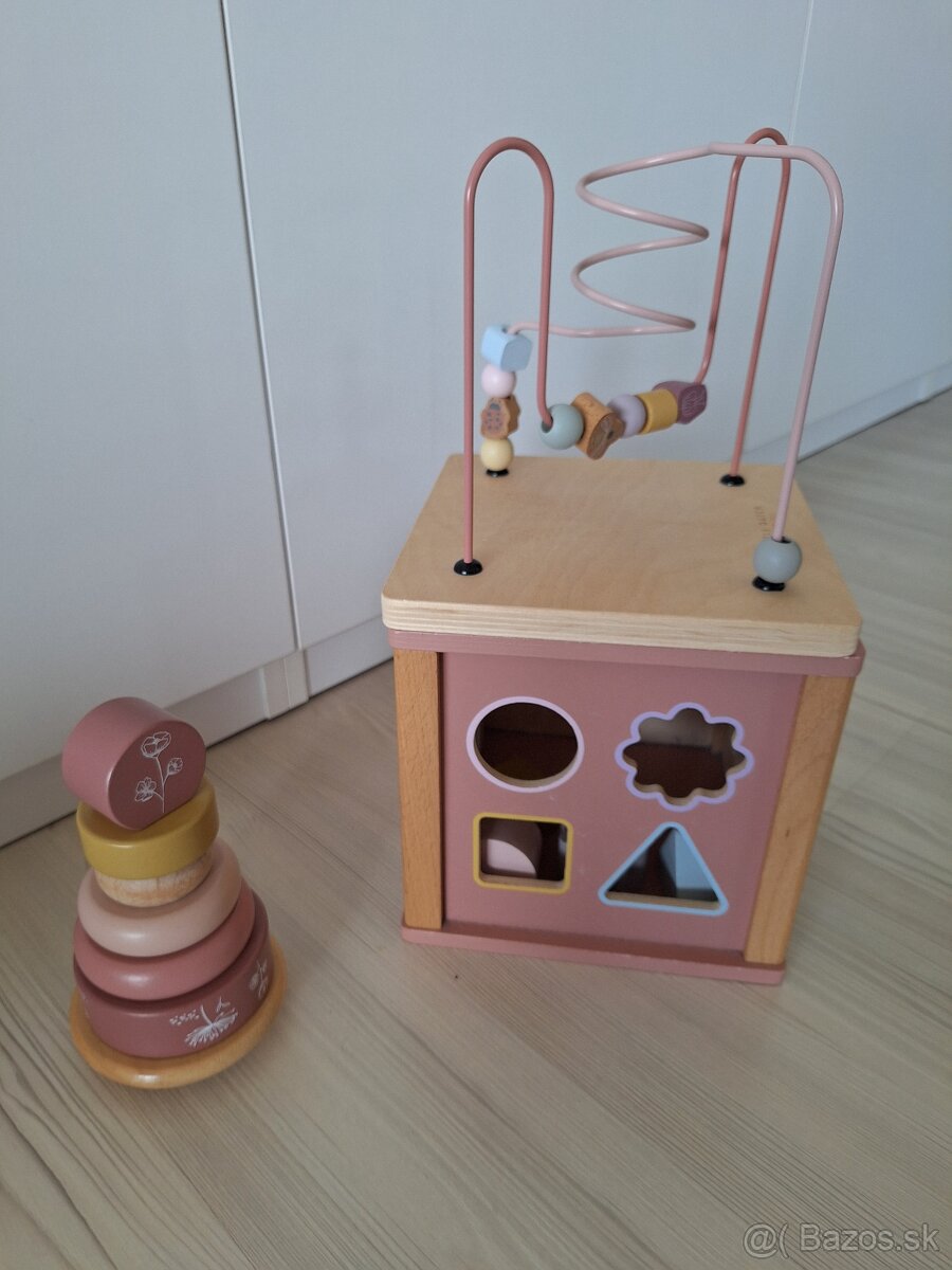 Little Dutch - montessori kocka a kužel