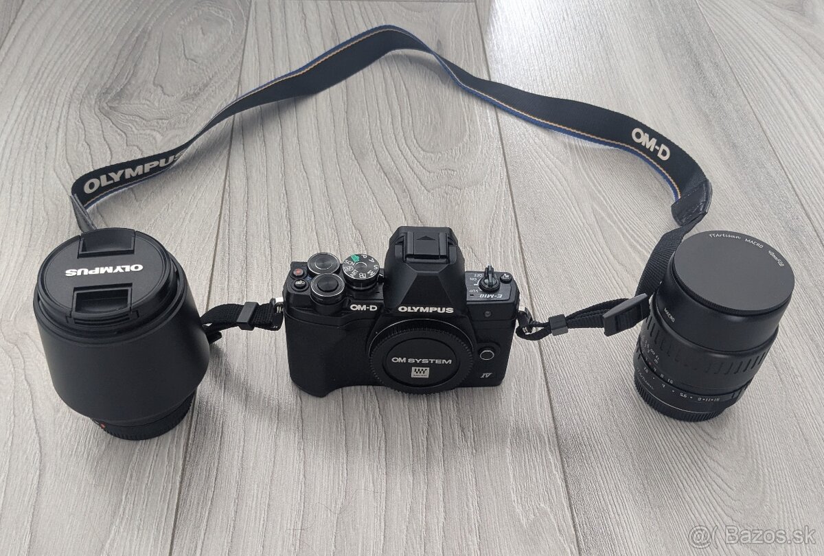 Olympus OM-D E-M10 mark IV + 2 objektívy komplet výbava