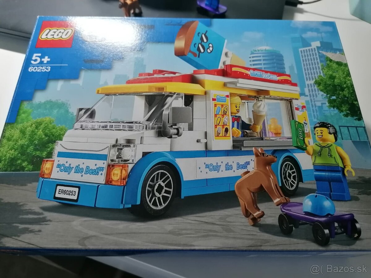 Lego zmrzlinárske auto 60253