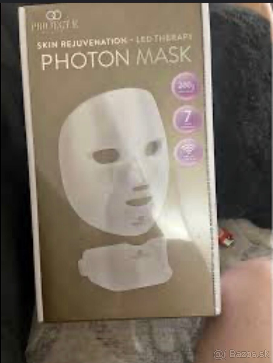 Predám Ošetrujúcu LED masku na tvár a krk Project E Beaut