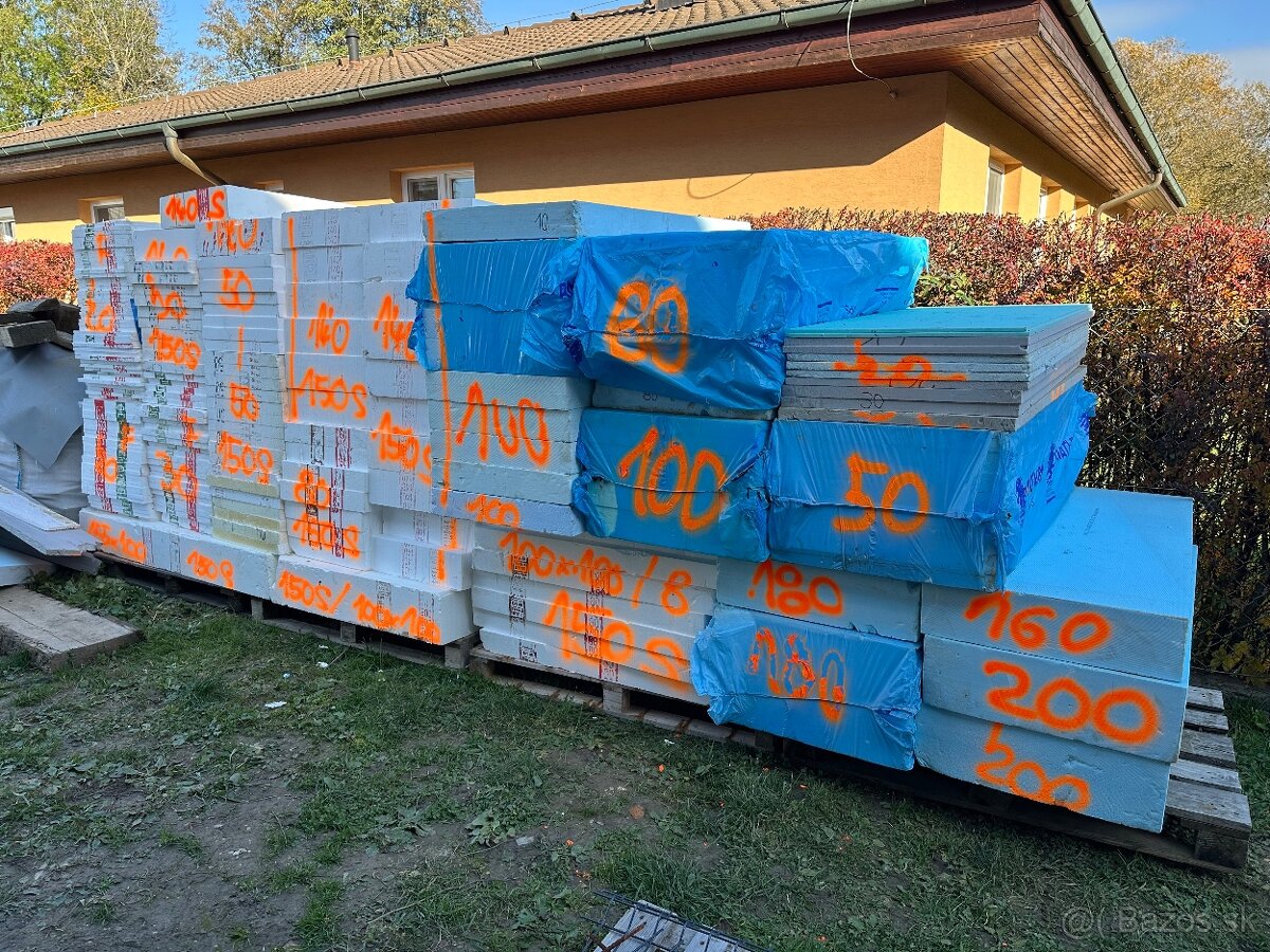 Predám EPS a XPS, rôzne hrúbky (70F, 150S)