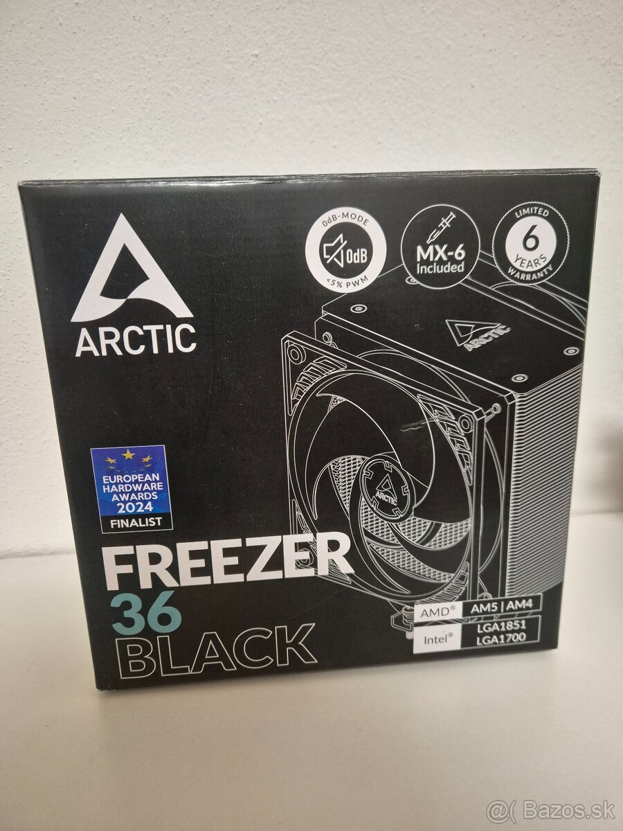 Arctic Freezer 36 Black