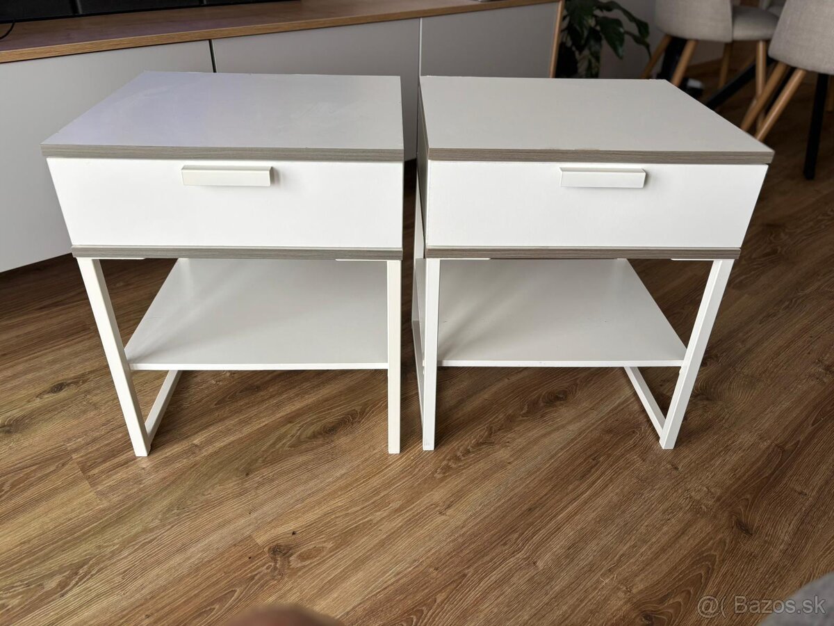 nočné stolíky IKEA TRYSIL