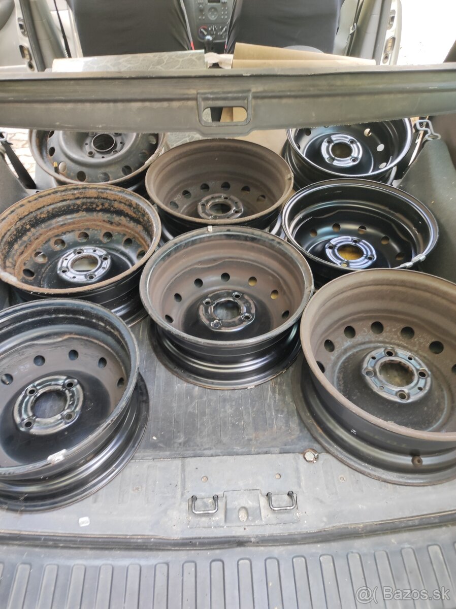 Predám kolesá na berlingo partner a pod