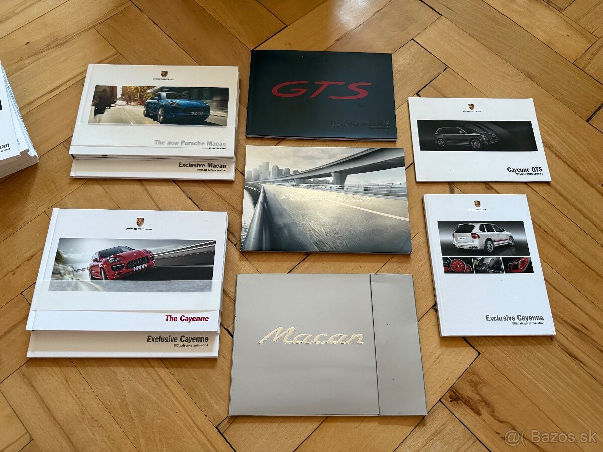 Porsche brožury