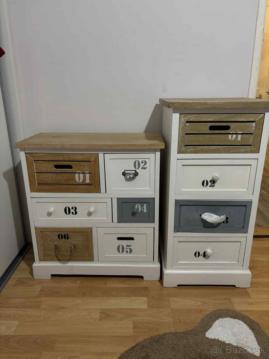 Skrinky a komoda pod TV Vianoce