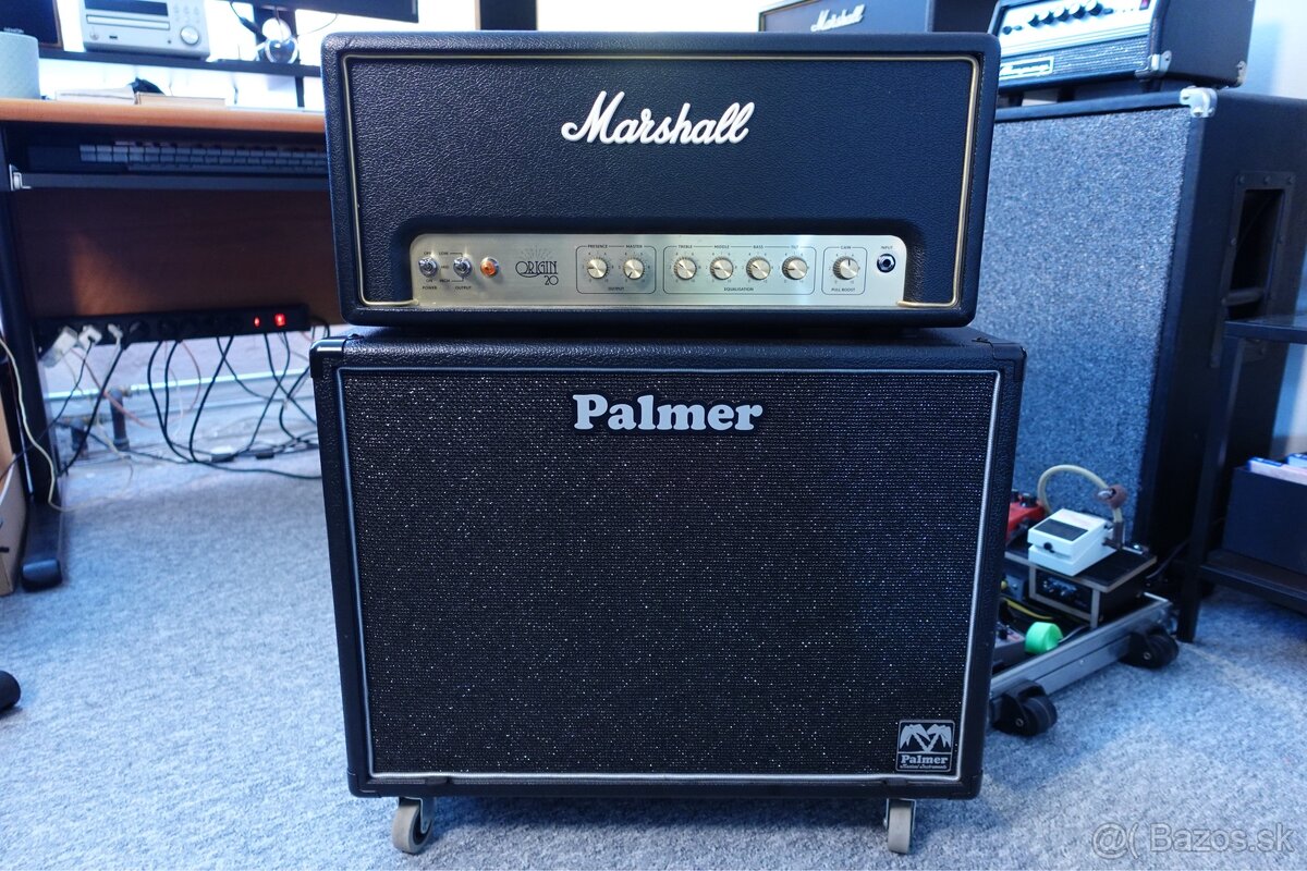 Marshall Origin 20H + Palmer 1x12 Celestion Greenback
