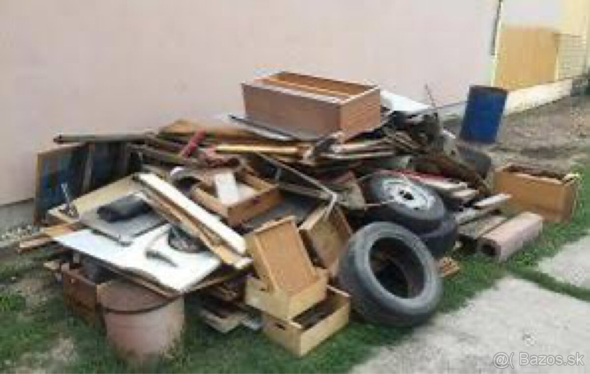 Vypratávanie chalúp, domov a bytov –