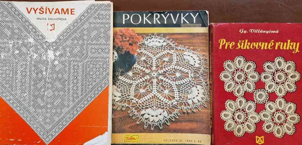 Knihy Háčkovanie + Vyšívanie