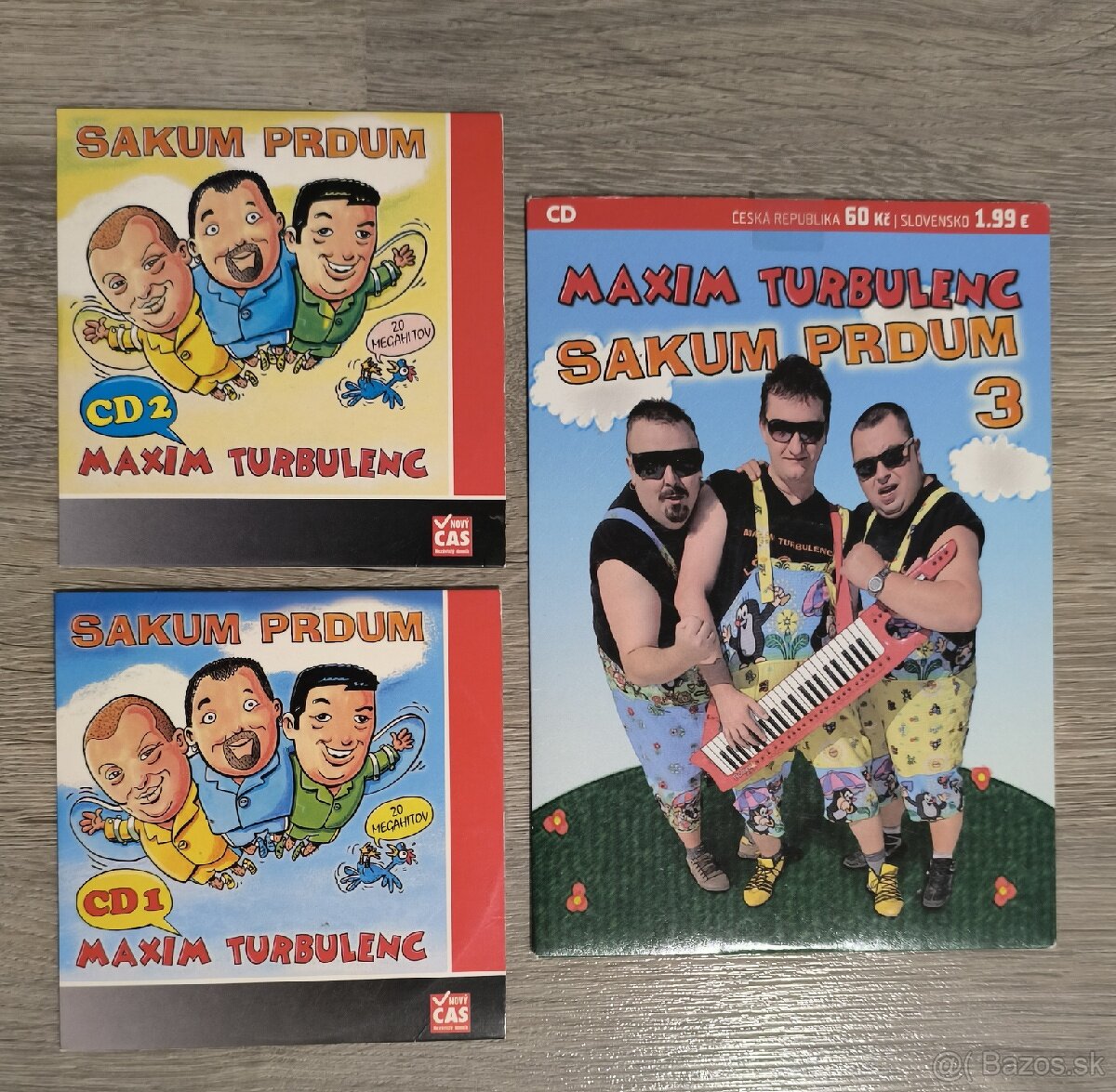 CD MAXIM TURBULENC - SAKUM PRDUM 1, 2, 3