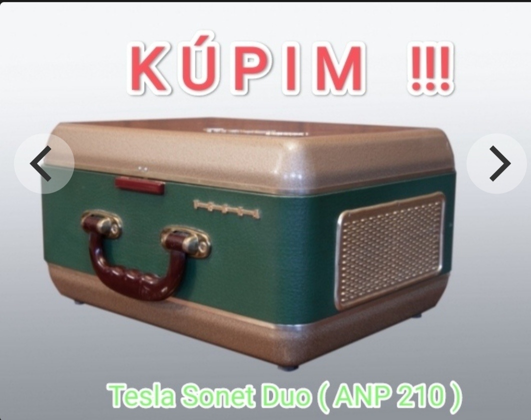 Kúpim Magnetofón Sonet Duo (ANP210) (ANP202)