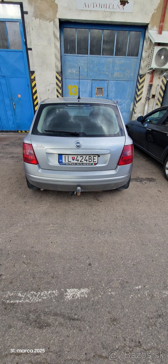 Fiat stilo 1.9 8v 88kw rv 2004