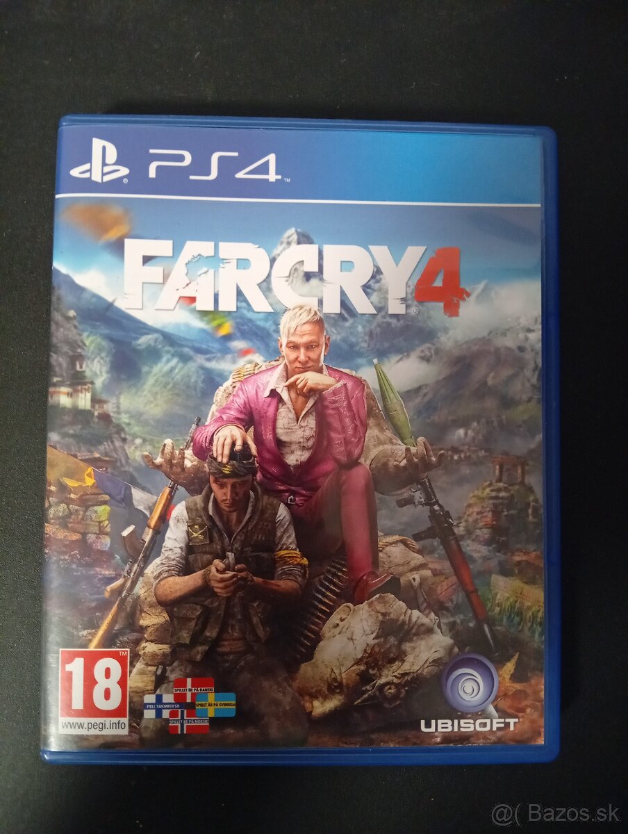 Predám hru FarCry4 na PS4