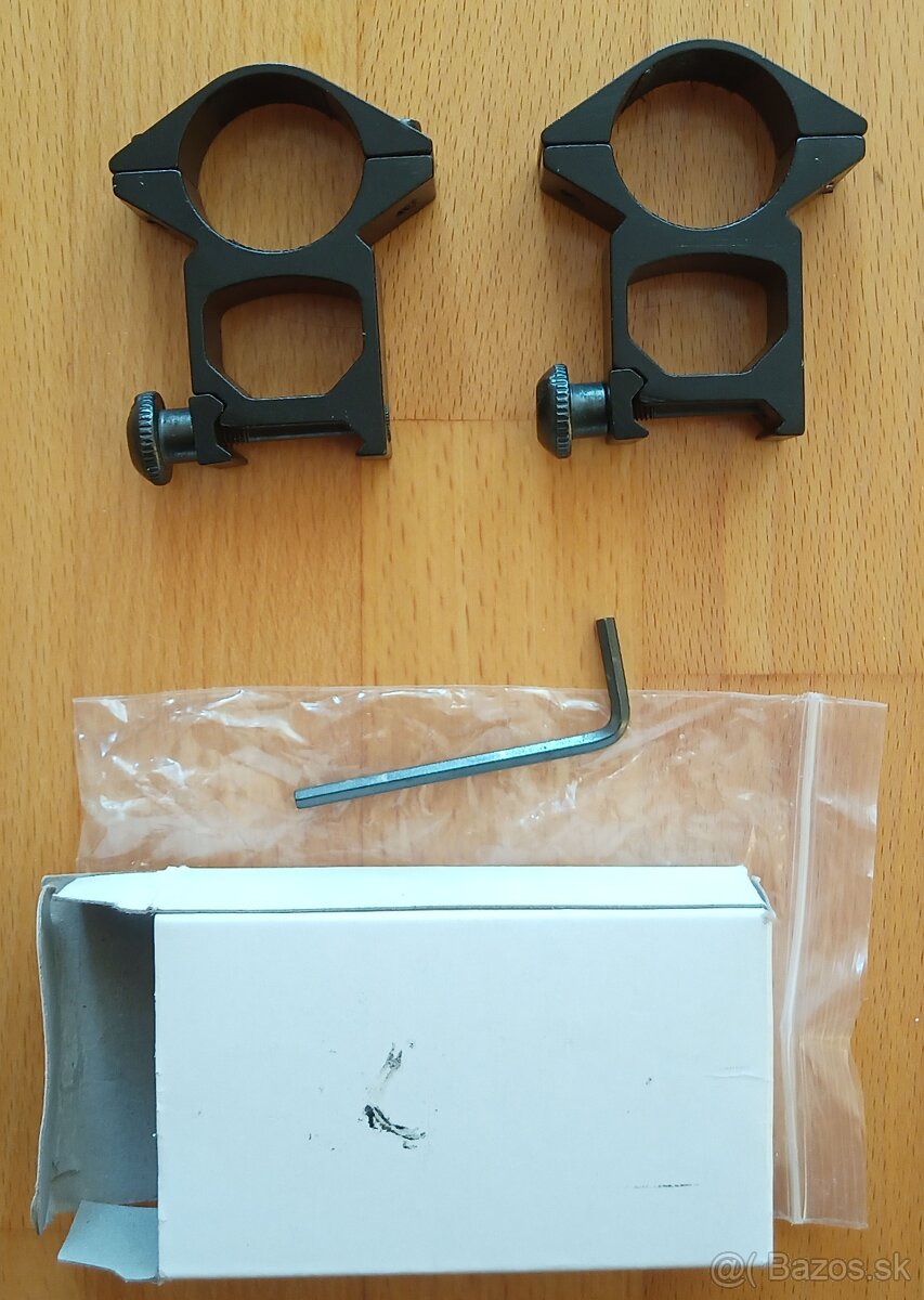 Montáž puškohľadu 22 mm / 25,4 mm