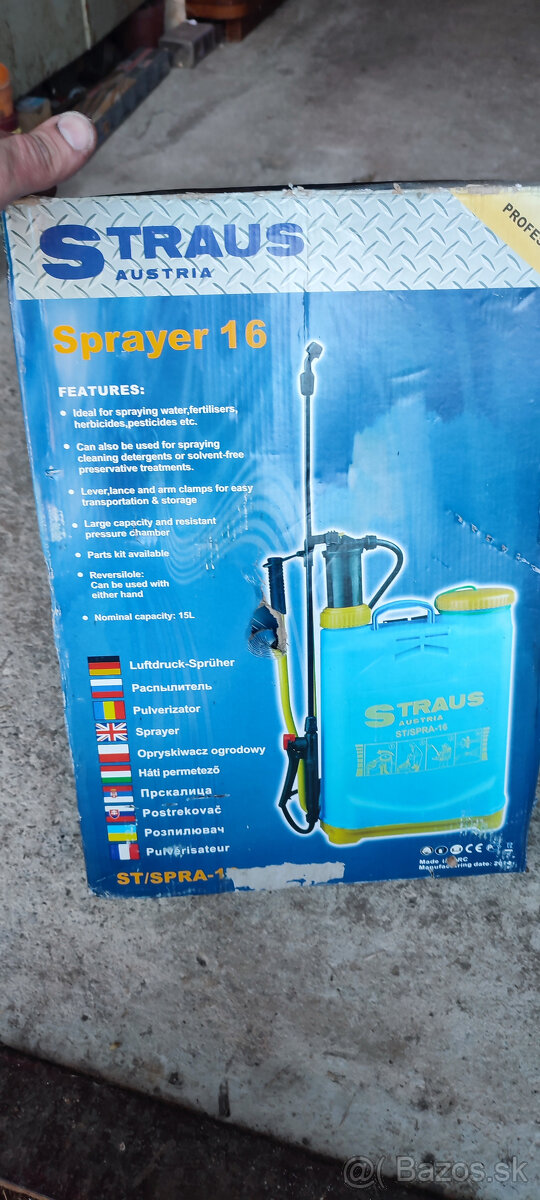 Postrekovač 16L